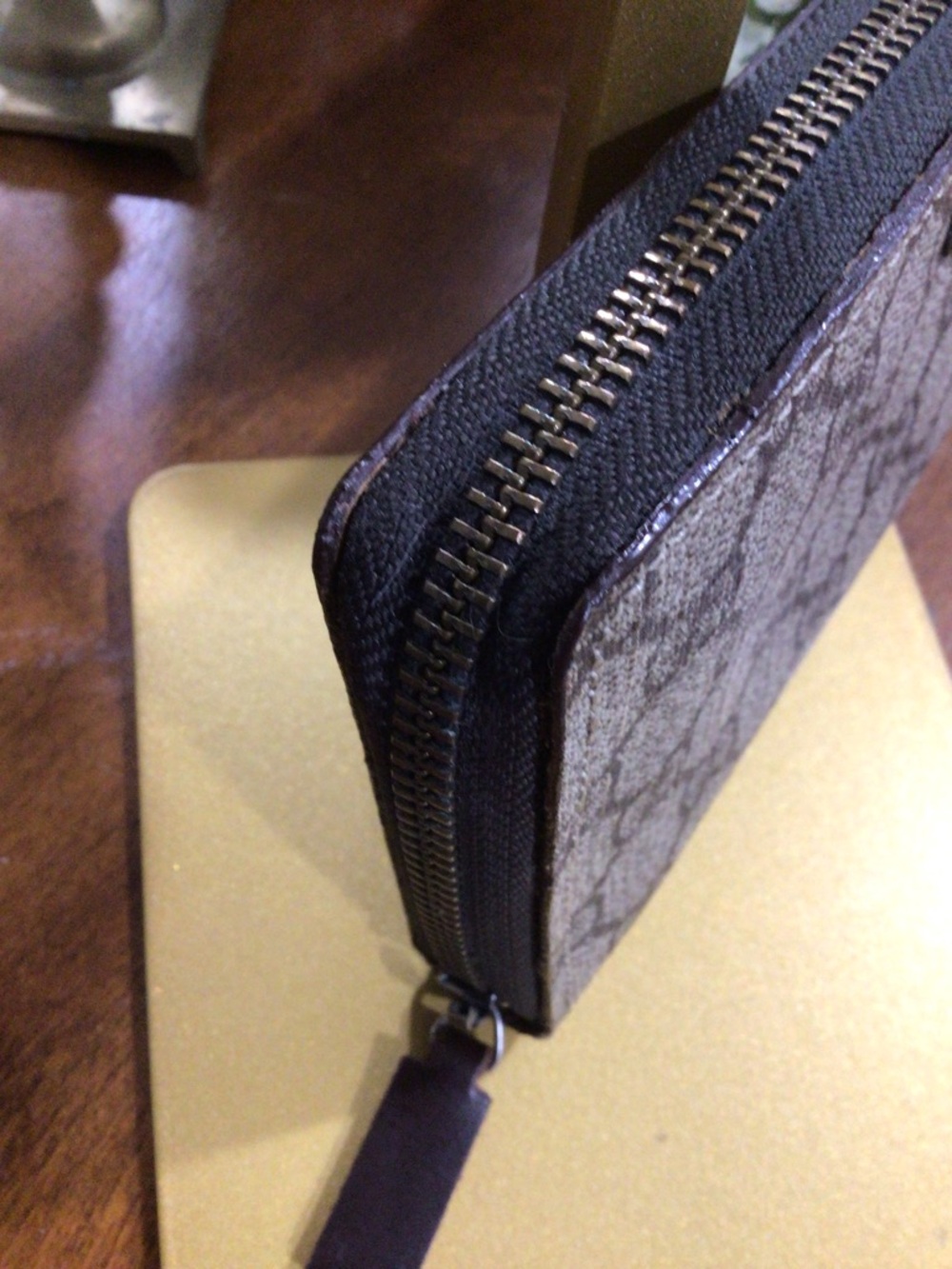 Gucci GG Canvas Zip Around Continental Wallet Monogram - Picture 3 of 8